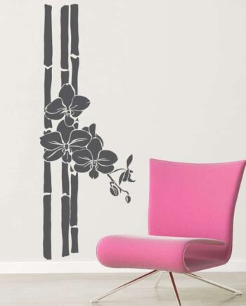 Blomstrende   Bambus   Wallsticker