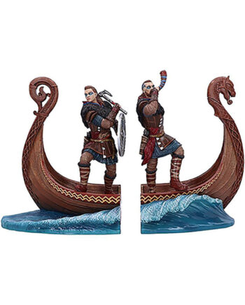 Bogstøtte   Eivor   På   En   Båd    Valhalla    31   Cm   Figur   Geekd   Dk