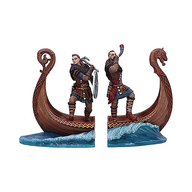 Bogstøtte   Eivor   På   En   Båd    Valhalla    31   Cm   Figur   Geekd   Dk