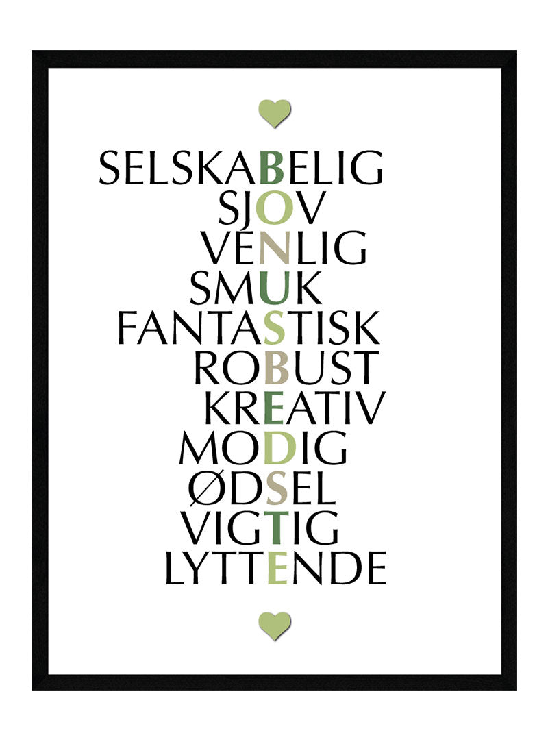 Bonusbedste   Citat   Plakat