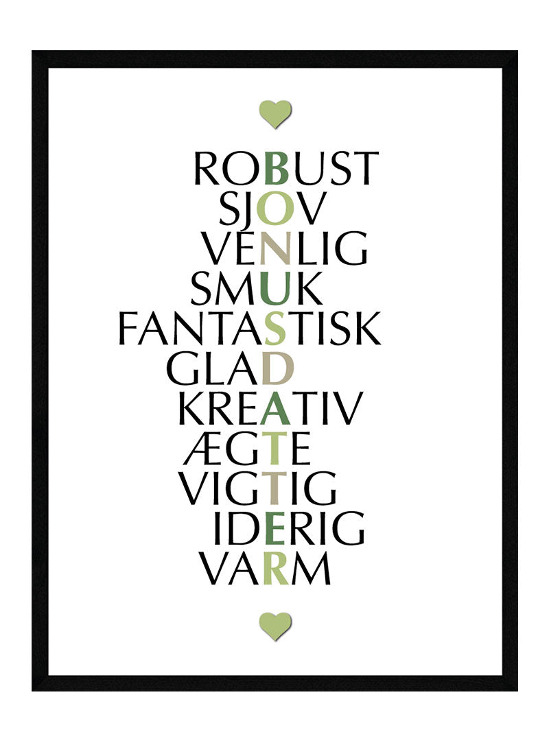 Bonusdatter   Citat   Plakat