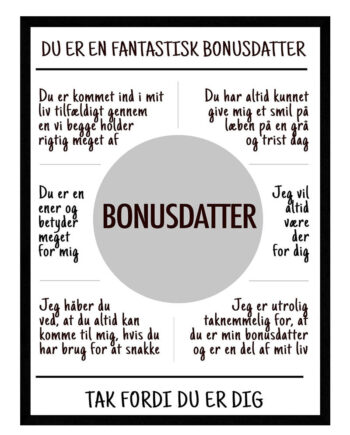 Bonusdatter   Plakat