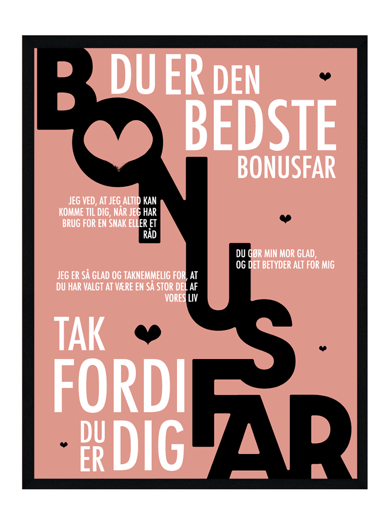Bonusfar   Plakat   Personlig   Plakat
