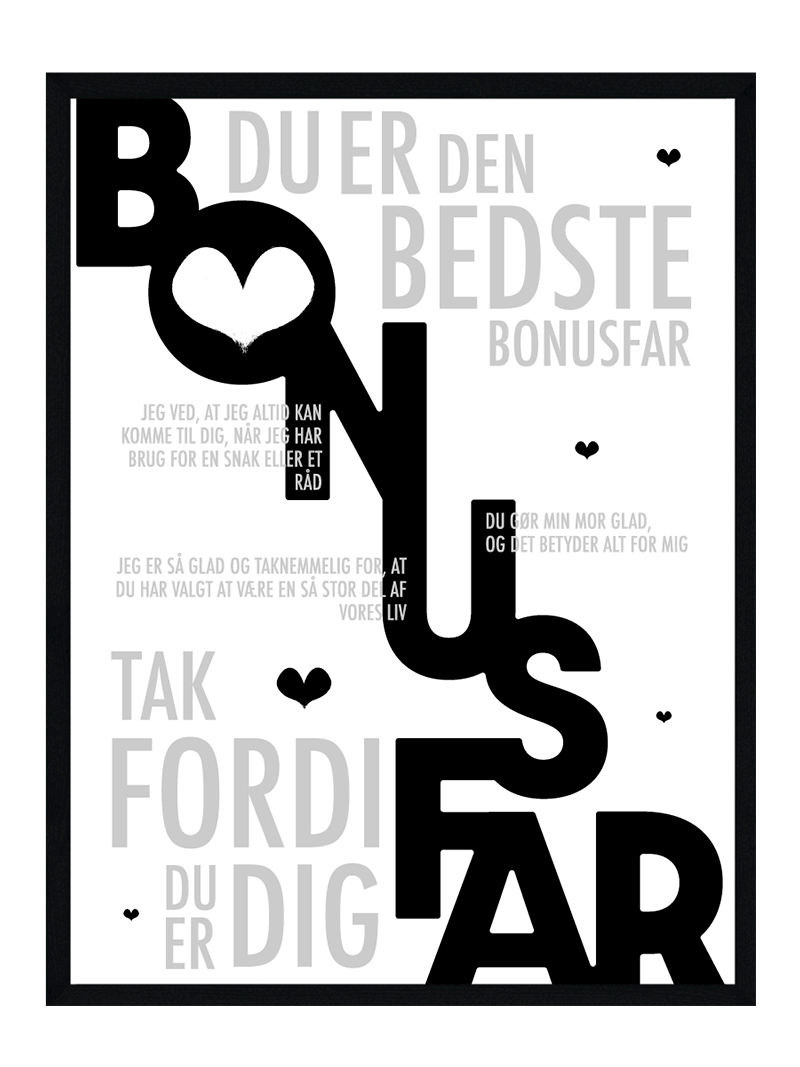 Bonusfar   Plakat   Personlig   Plakat