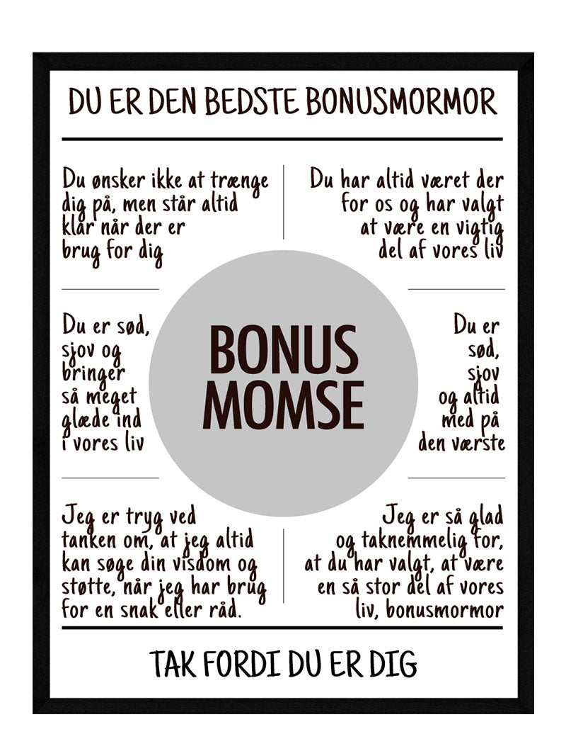 Bonusmomse   Plakat