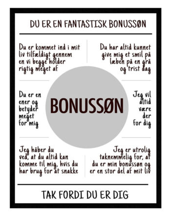 Bonussøn   Plakat