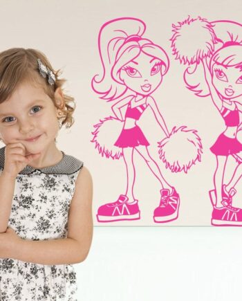 Bratz   Cheerleading   Wallsticker
