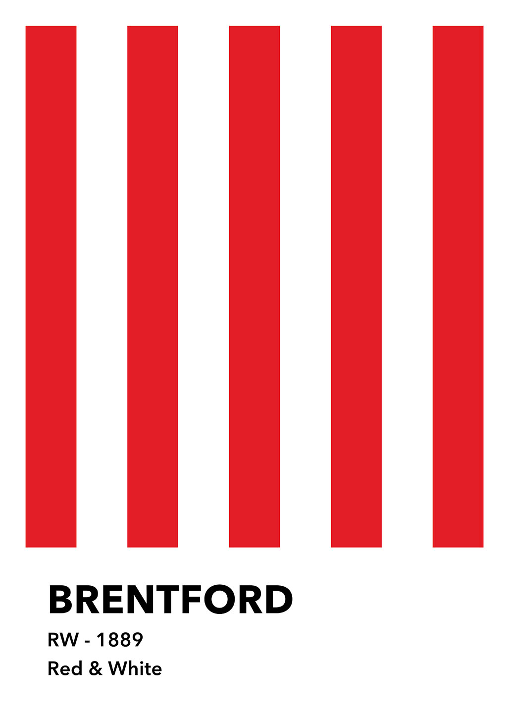 Brentford   Red     White   Af   Olé   Olé