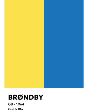 Brøndby   Gul     Blå   Af   Olé   Olé