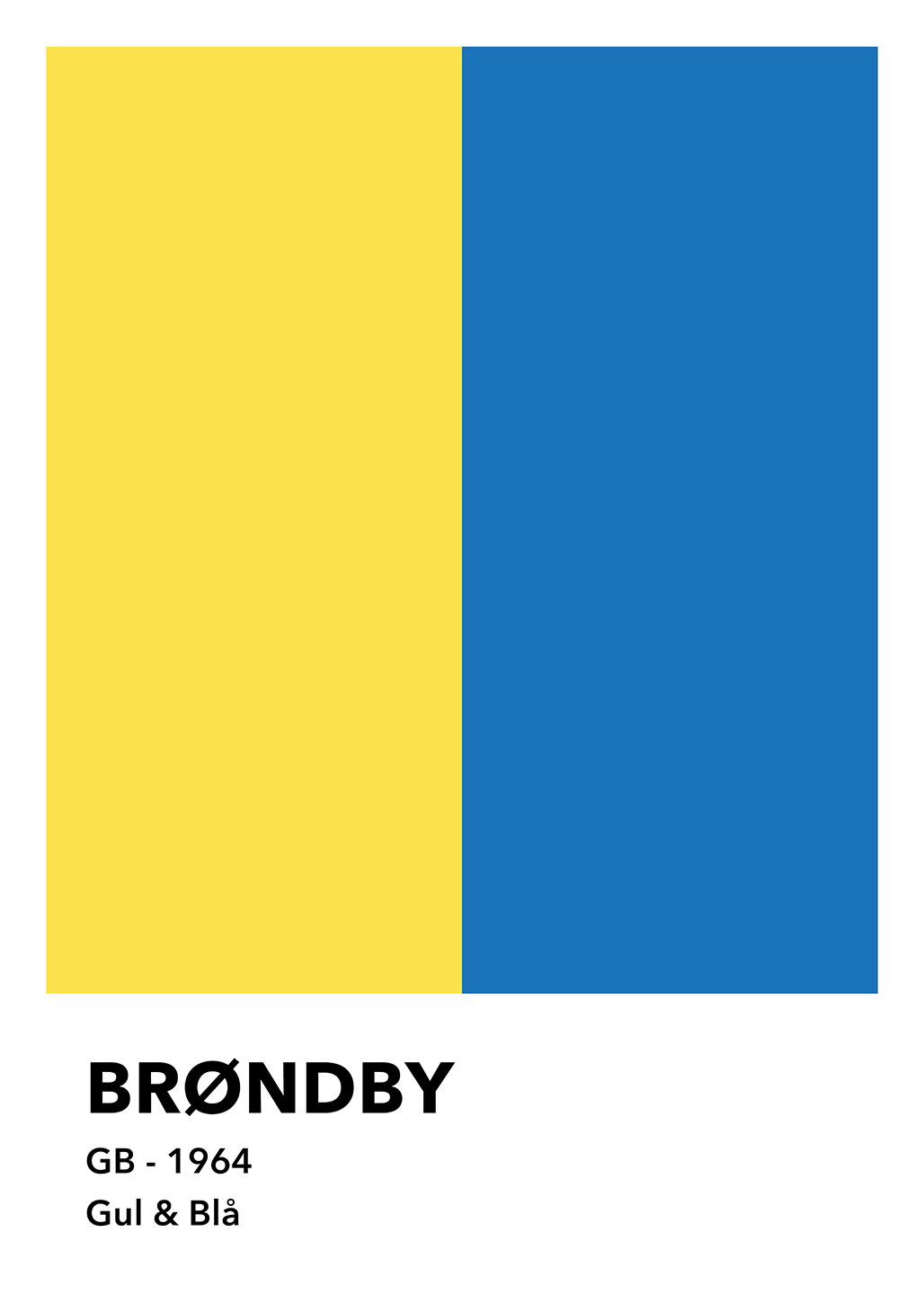 Brøndby   Gul     Blå   Af   Olé   Olé
