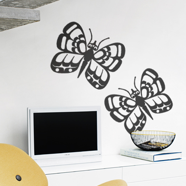 Buthaflyz   Wallsticker   Af   Alan   Smithee    60x60   Cm