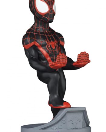 Cable   Guys   Miles   Morales   Spiderman    Full   Figure   Konsol   Tilbehør   Geekd   Dk