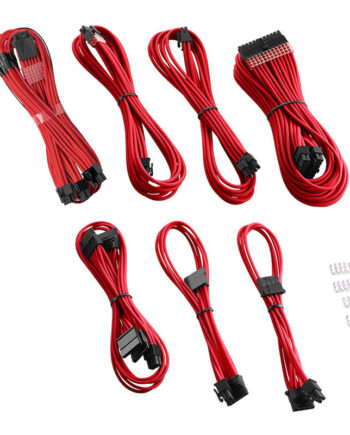 Cablemod   C - Series   Pro   Modmesh   12vhpwr   Cable   Kit   For   Corsair   Rm    Rmi    Rmx    Black   Label    Red