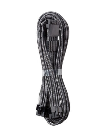 Cablemod   C - Series   Pro   Modmesh   12vhpwr   To   3x   Pci - E   Kabel   For   Corsair   60cm    Carbon   Kabelforlænger   Geekd   Dk