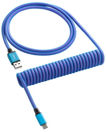 Cablemod   Classic   Coiled   Keyboard   Cable   Usb - C   To   Usb   Type   A    Galaxy   Blue   150cm   Usb   Kabler   Geekd   Dk