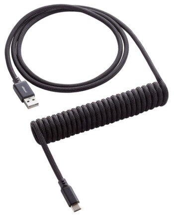 Cablemod   Classic   Coiled   Keyboard   Cable   Usb - C   To   Usb   Type   A    Midnight   Black   150cm   Usb   Kabler   Geekd   Dk