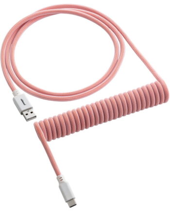 Cablemod   Classic   Coiled   Keyboard   Cable   Usb - C   To   Usb   Type   A    Orangesicle   150cm   Usb   Kabler   Geekd   Dk