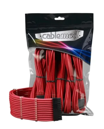 Cablemod   Pro   Modmesh   Cable   Extension   Kit   Rød   Kabelforlænger   Geekd   Dk