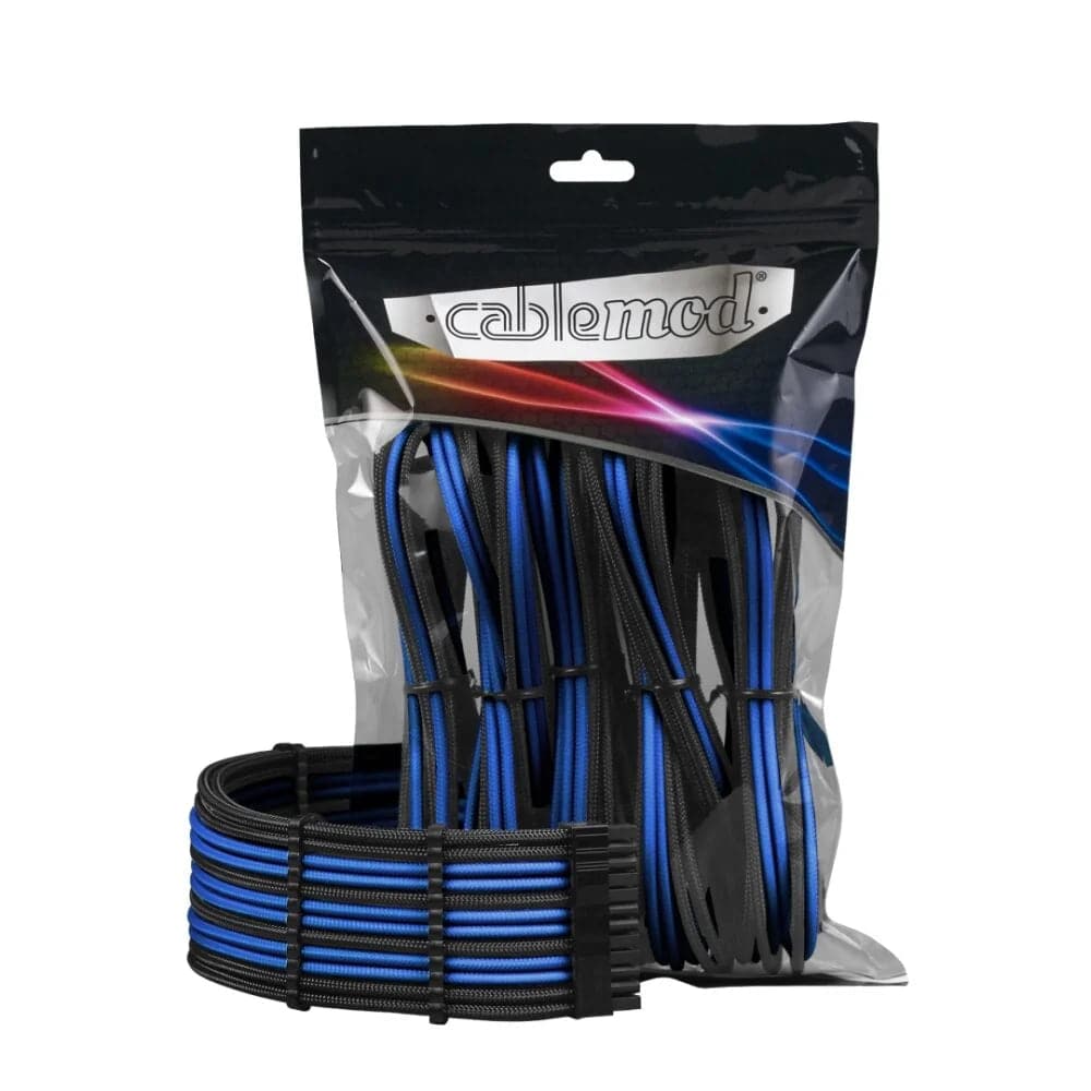 Cablemod   Pro   Modmesh   Cable   Extension   Kit   Sort   Blå   Kabelforlænger   Geekd   Dk