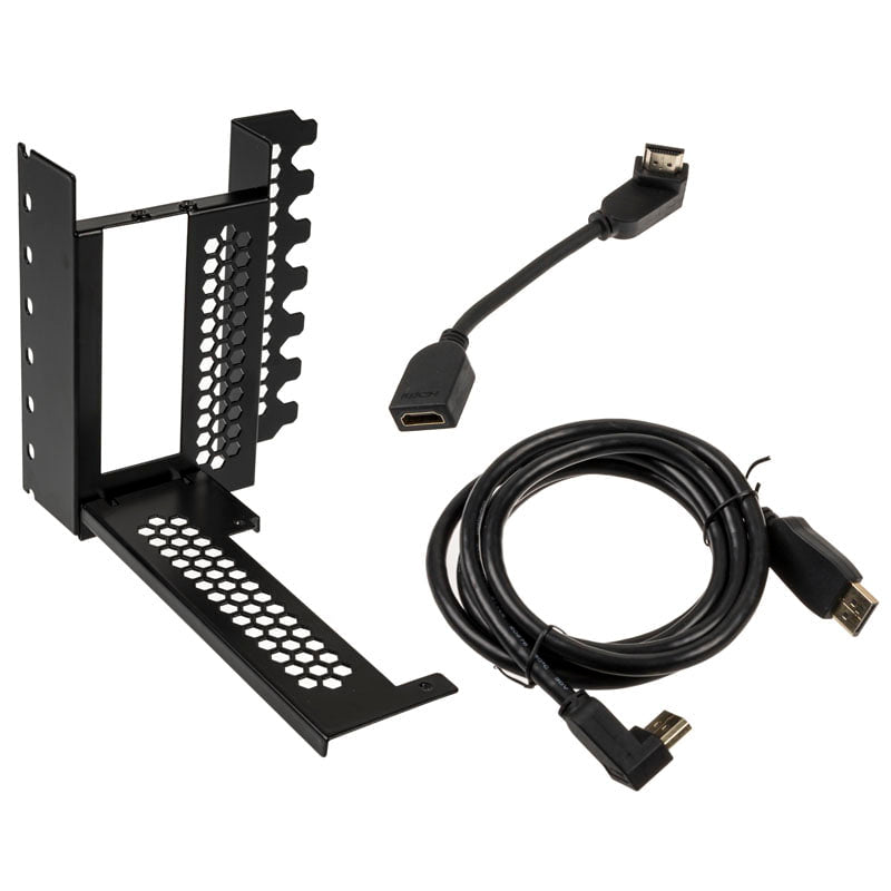 Cablemod   Vertical   Pci - E   Bracket   Hdmi     Displayport   Black