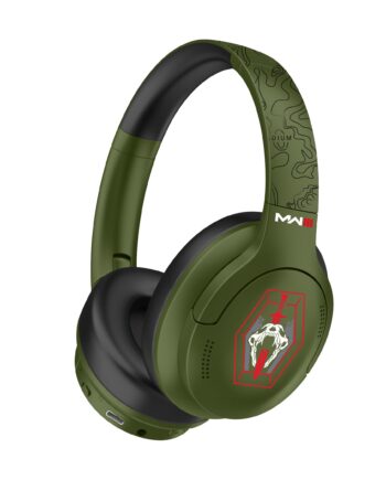 Call   Of   Duty   Olive   Snake   Trådløse   Høretelefoner   Med   Aktiv   Støjreduktion   Headset   Geekd   Dk