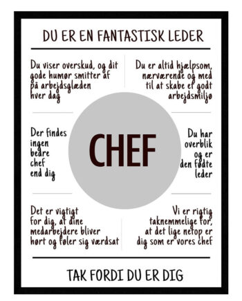 Chef   Plakat