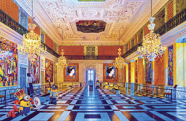 Christiansborg   Slot   Af   Artpusher