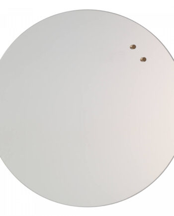 Cirkel   45   Cm    Spejl     Magnetisk   Glastavle