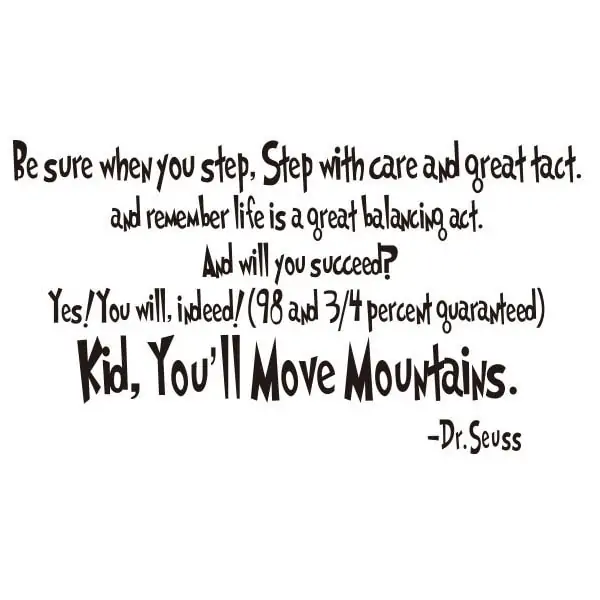 Citat   Wallsticker    Kid    You   Apos   Ll   Move   Mountains