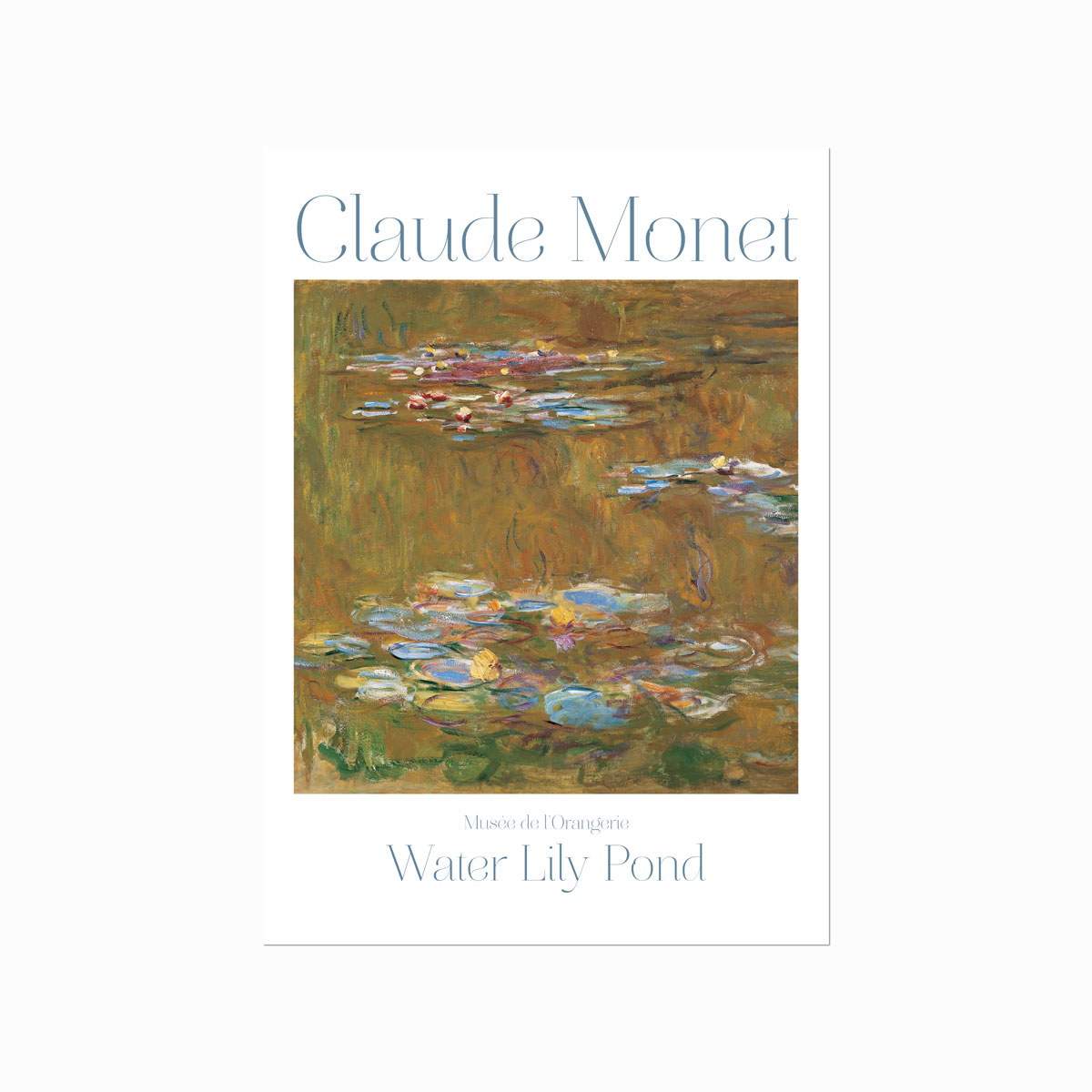 Claude Monet Water Lily Pond