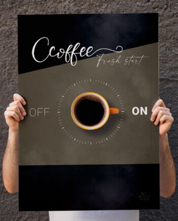 Coffee   Fresh   Start - Plakat   21   X   29        A4    Kr    199  -
