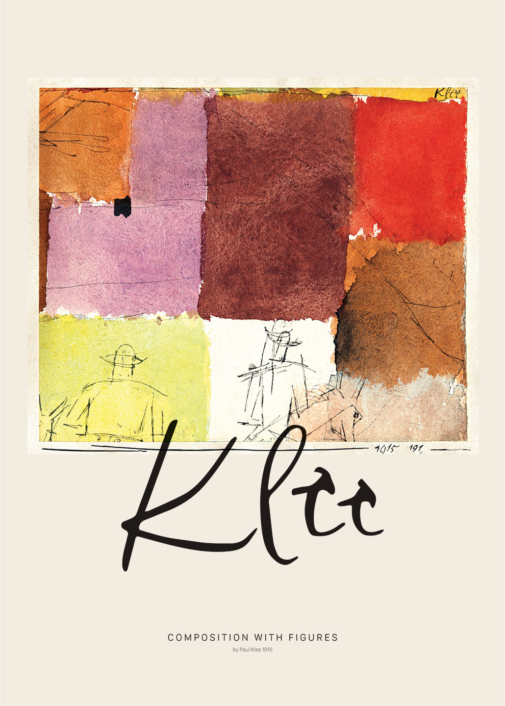 Composition   With   Figures   Af   Plakatwerket