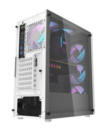 Computer   Kabinet   Darkflash   Dk351        Blæsere    Hvid