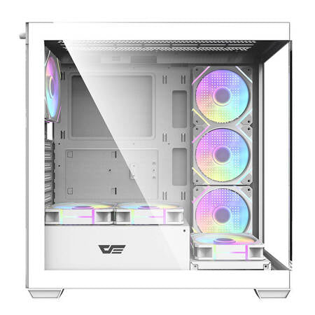 Computer   Kabinet   Darkflash   Ds900    Hvid          Argb   Blæsere   Geekd   Dk