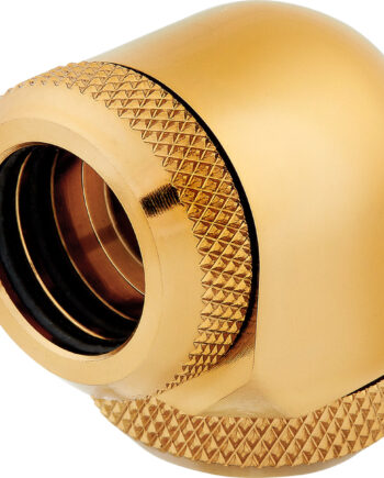 Corsair   Hydro   X   Series   Xf   Hardline   90â    14mm   Od   Vinklet   Fitting   Til   Flydende   Kølesystem     - Pack   Guld   Vandkøling   Geekd   Dk
