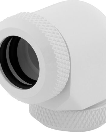 Corsair   Hydro   X   Series   Xf   Hardline   90â    12mm   Od   Vinklet   Fitting   Til   Flydende   Kølesystem     - Pack   Hvid   Vandkøling   Geekd   Dk