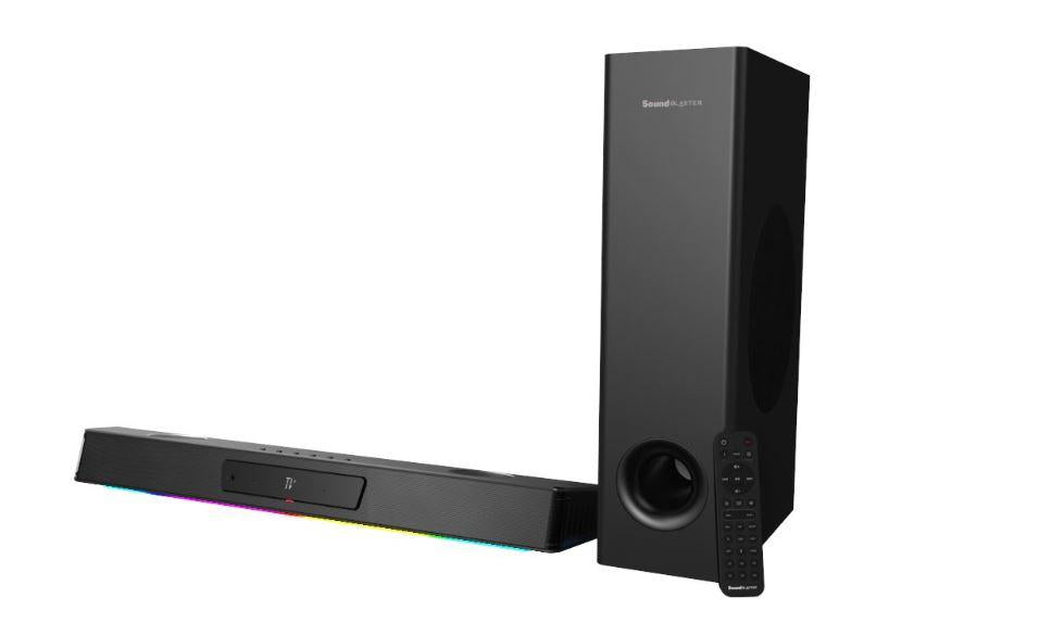 Creative   Sound   Blaster   Katana   V2x   Super   X - Fi   Gaming   Soundbar   Og   Sub   Højttaler   Geekd   Dk