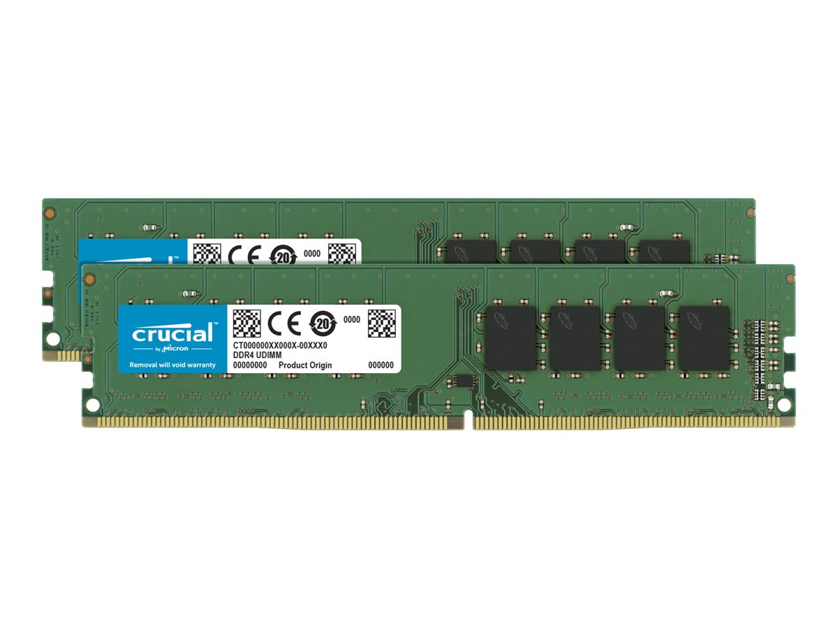 Crucial   Ddr4    32gb   Kit   3200mhz   Cl22    Ikke - Ecc