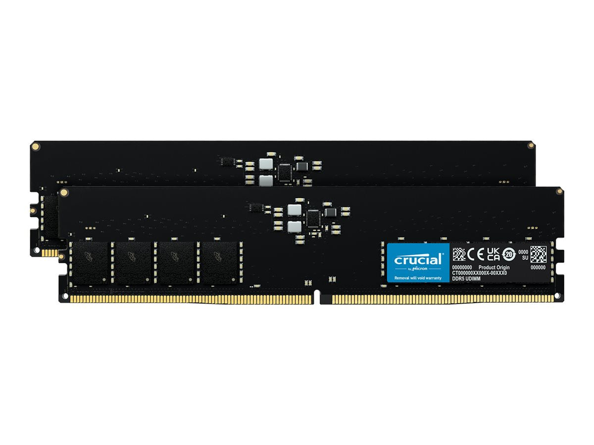 Crucial   Ddr5    32gb   Kit   4800mhz   Cl40    Ikke - Ecc