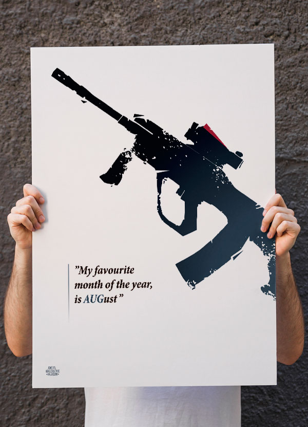 Csgo Plakat Aug 21 X 29 A4 Kr 199 -