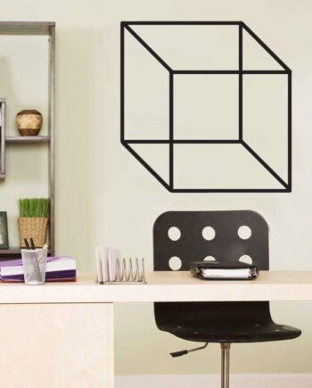 3d   Terning   Wallsticker