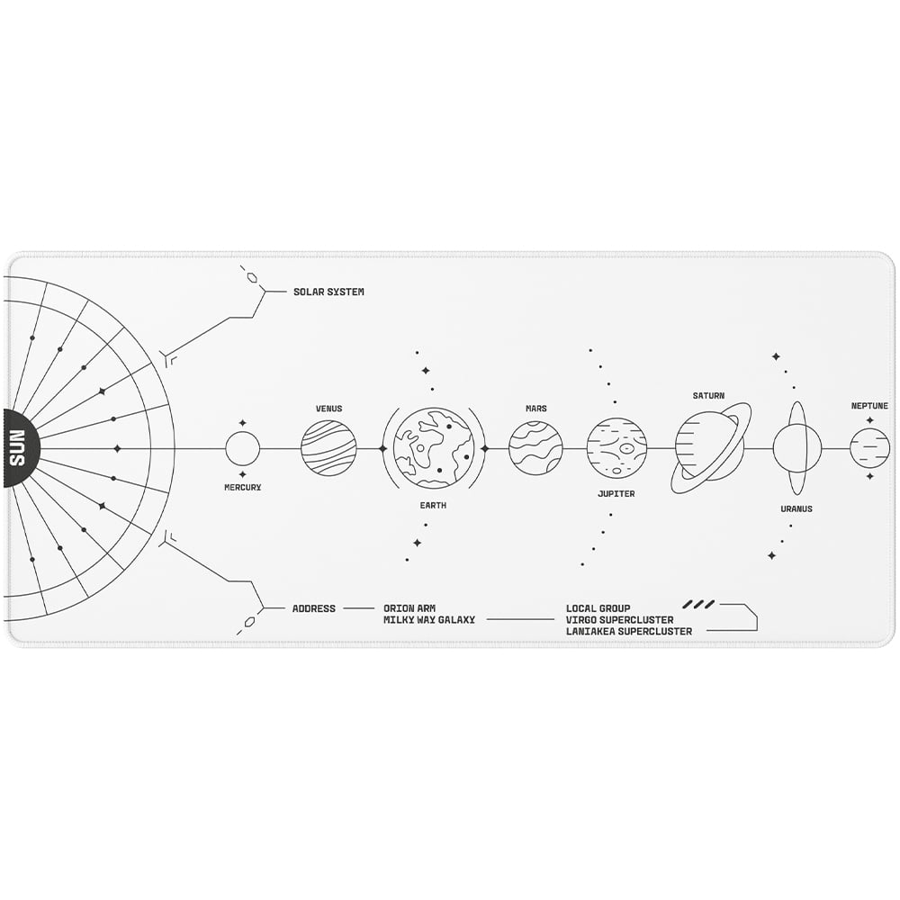 Dark   Project     Nova   Hvid   Musemåtte   Geekd   Dk