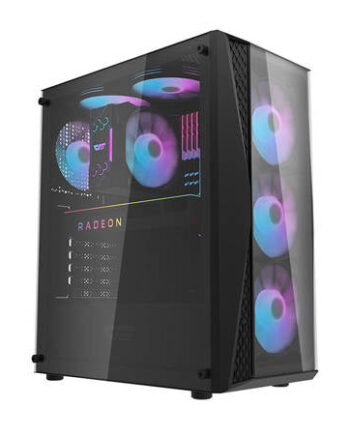 Darkflash   Dk352   Plus   Computer   Kabinet         Blæsere    Sort    Geekd   Dk