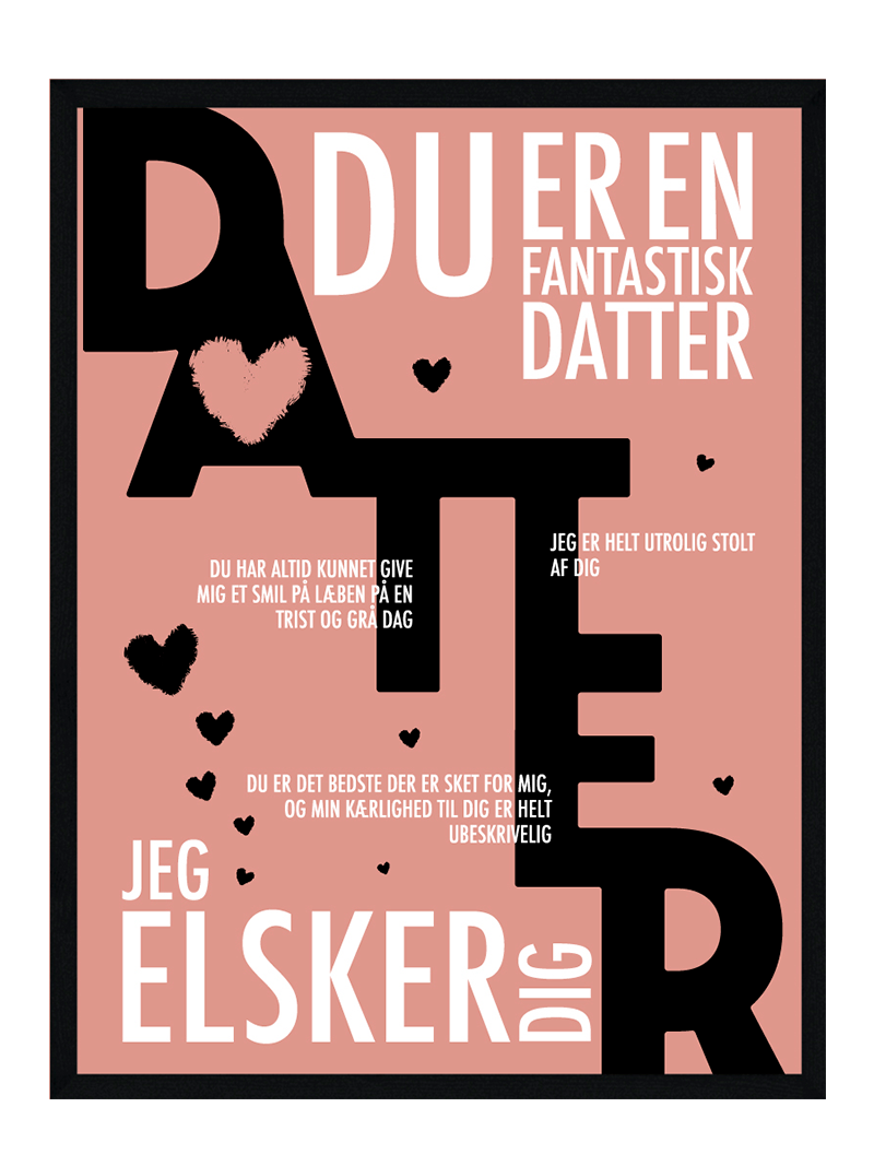 Datter   Plakat   Personlig   Plakat