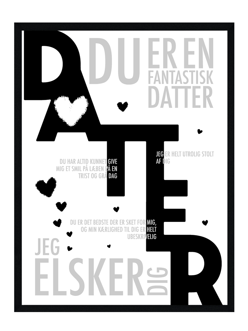Datter   Plakat   Personlig   Plakat