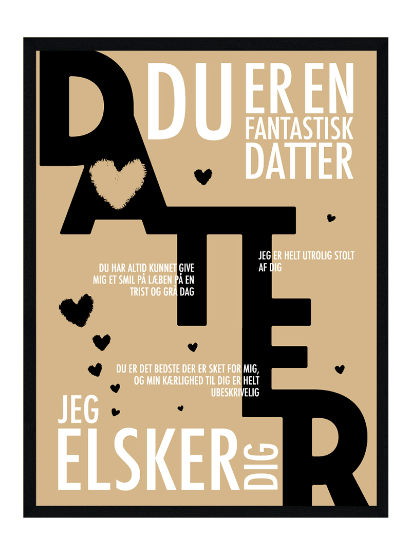 Datter   Plakat   Personlig   Plakat