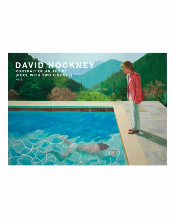 David   Hockney   Plakat    Portrait   Of   An   Artist    Pool   With   Two   Figures