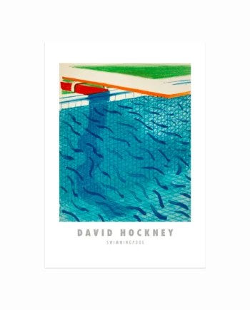 David   Hockney   Plakat    Swimmingpool
