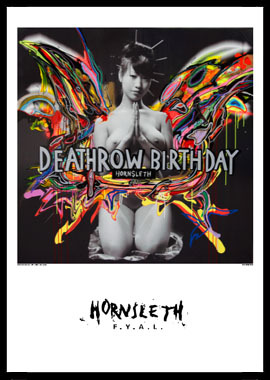 Deathrow   Birthday   Af   Hornsleth    230g   Fine   Art   Papir    50x70   Cm