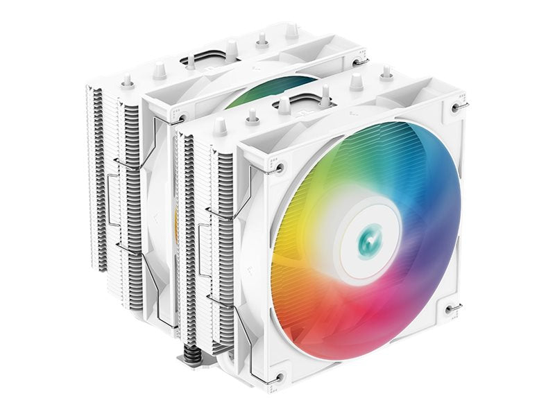 Deepcool   Ag620   Wh   Argb   Cpu   Køler     - Pack   Hvid   120   Mm